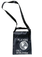 Load image into Gallery viewer, Black World Logo Cross Body Bag
